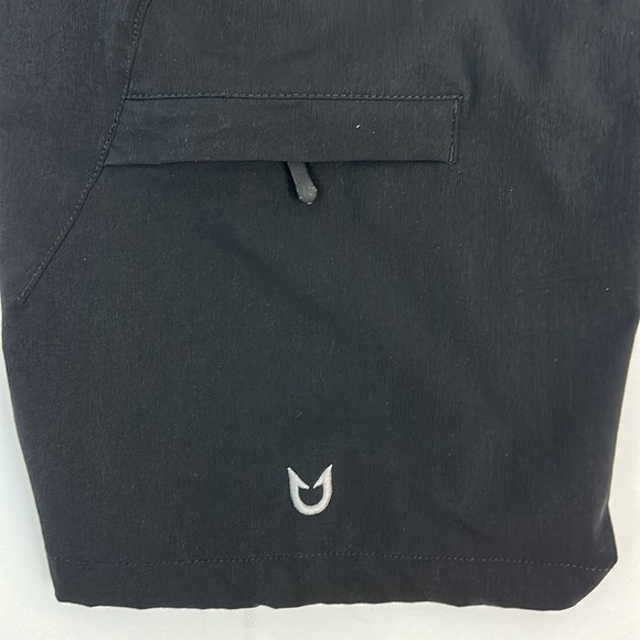 Men's Northyard 10” Inseam Athletic Shorts Black Adjust. Waist &Zipper F… - Picture 6 of 9